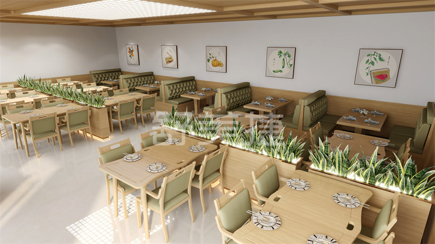 安徽省庐江县养老社区餐厅